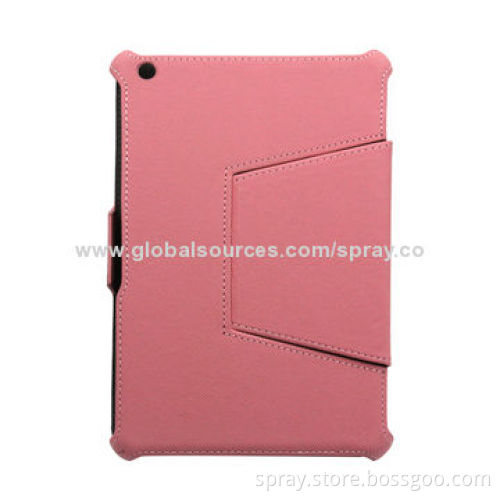 High-quality Leather Cases for iPad Mini with Built-in Stand